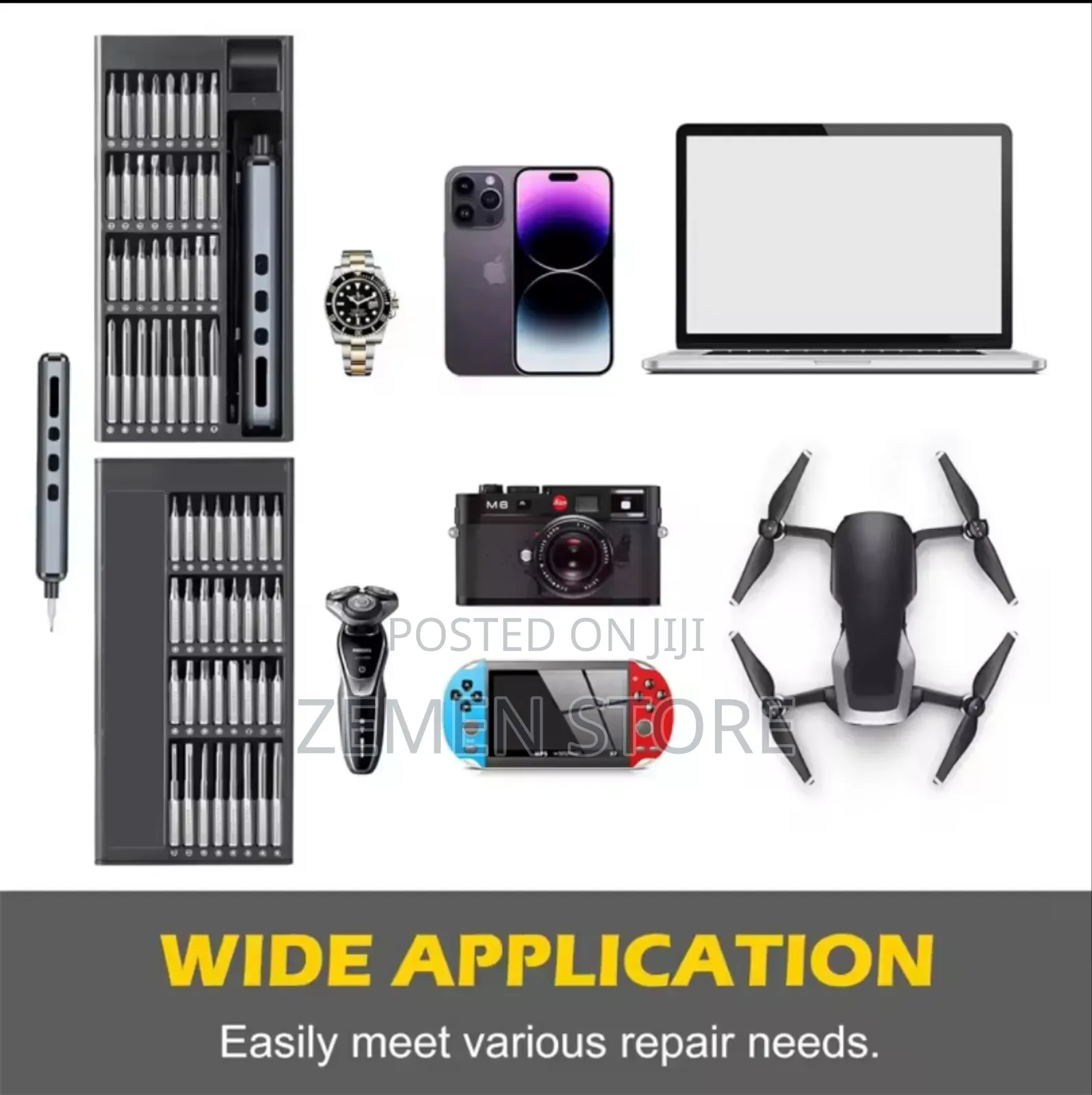 Pro 68-in-1 Electric Precision Screwdriver Set (Rechargeable)