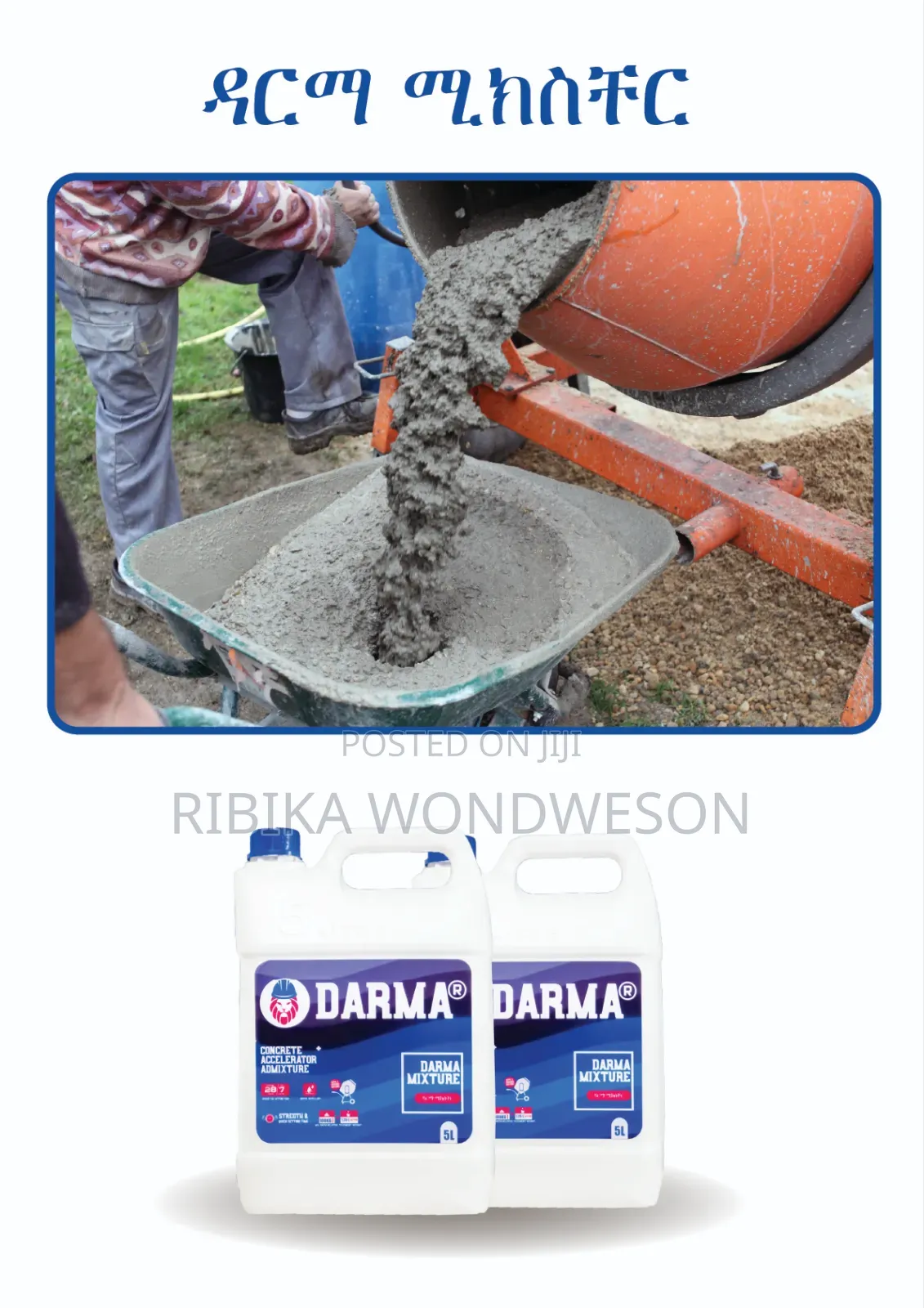 Concrete Admixtures Darma Proof
