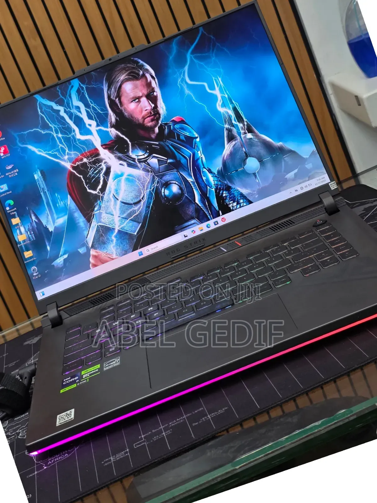 New Laptop Asus ROG Strix G16 G614 16GB Intel Core I9 SSD 1T
