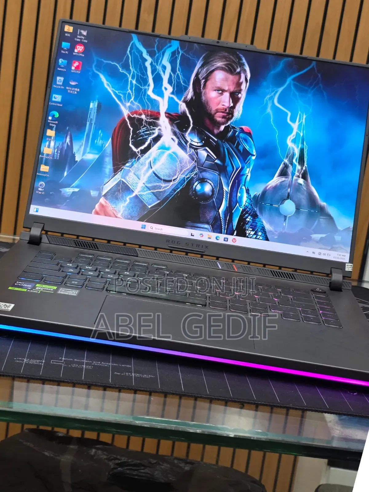 New Laptop Asus ROG Strix G16 G614 16GB Intel Core I9 SSD 1T