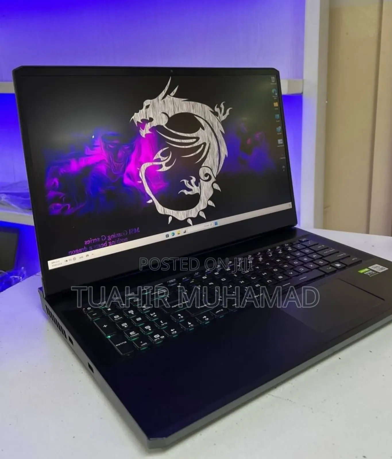 New Laptop MSI GP66 LEOPARD 10UG 32GB Intel Core I7 SSD 1T