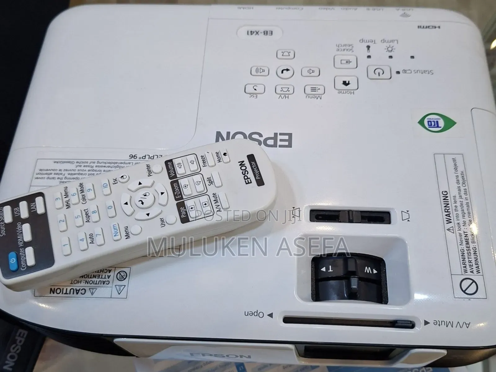 Brand New With Manual Epson Projector Model Name: Eb-X41 Hardw