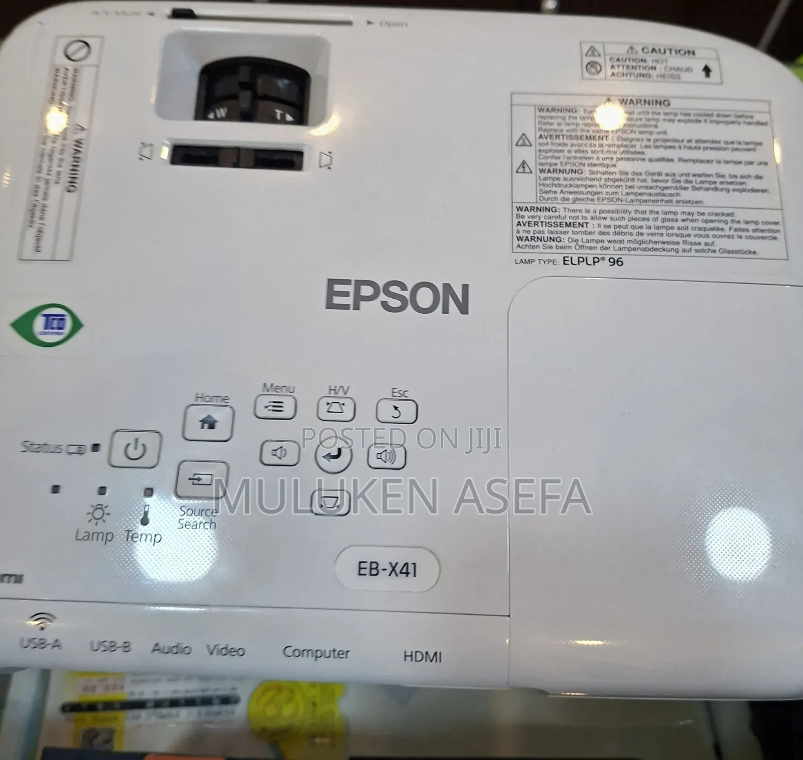 Brand New With Manual Epson Projector Model Name: Eb-X41 Hardw