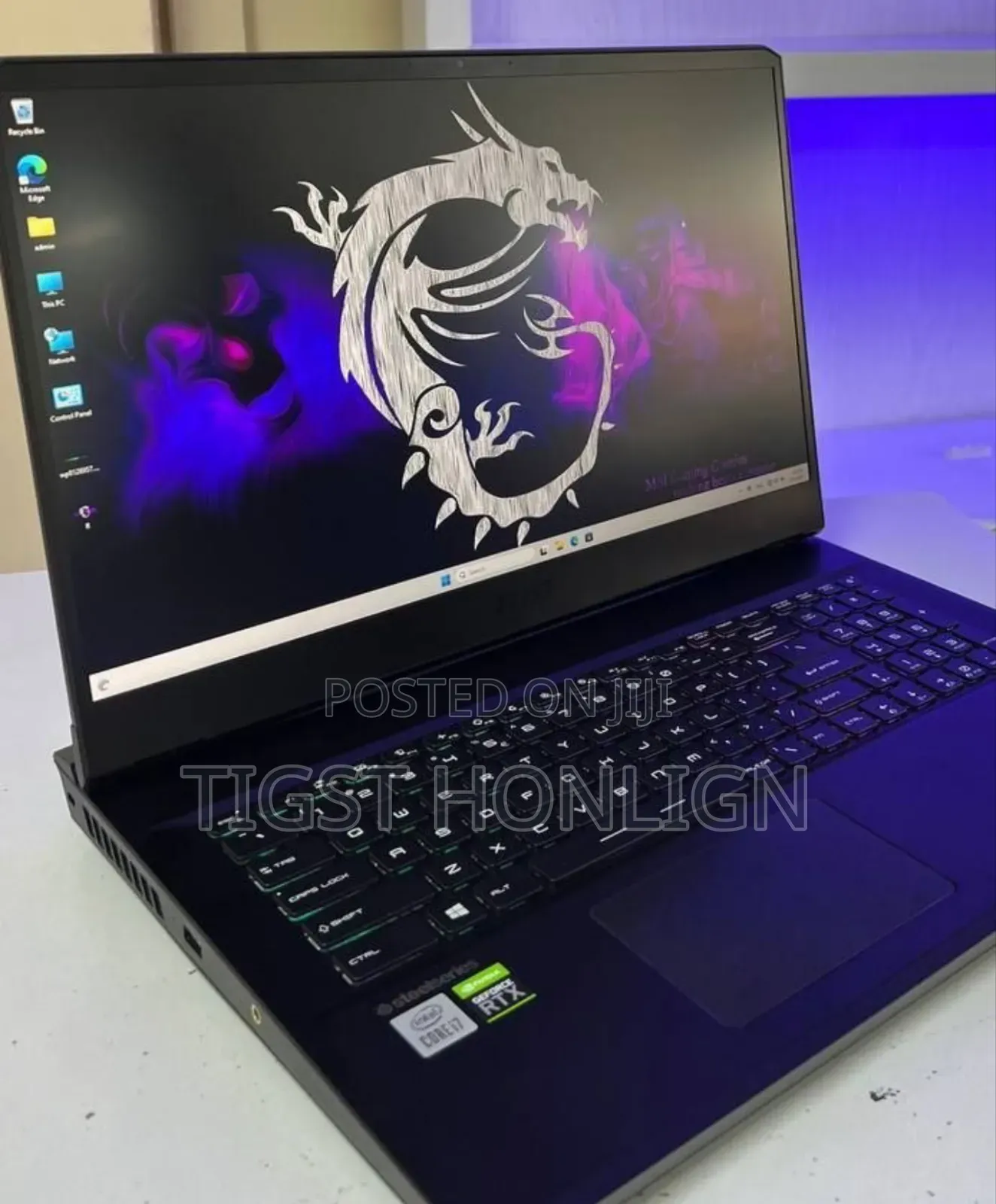 New Laptop MSI GF63 32GB Intel Core I7 SSD 1T