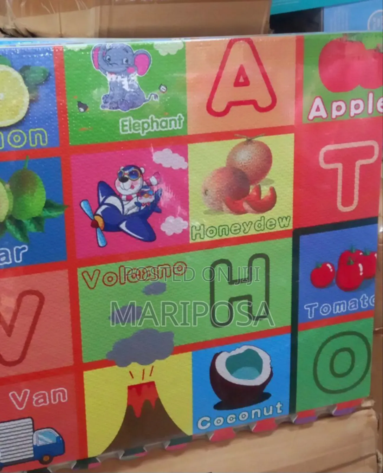 Colourful Abc Learning Play Mat