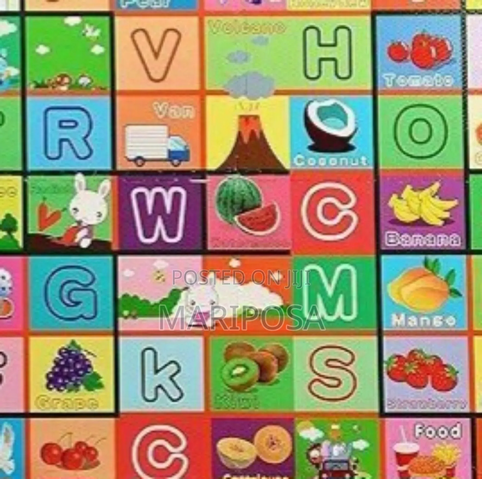 Colourful Abc Learning Play Mat