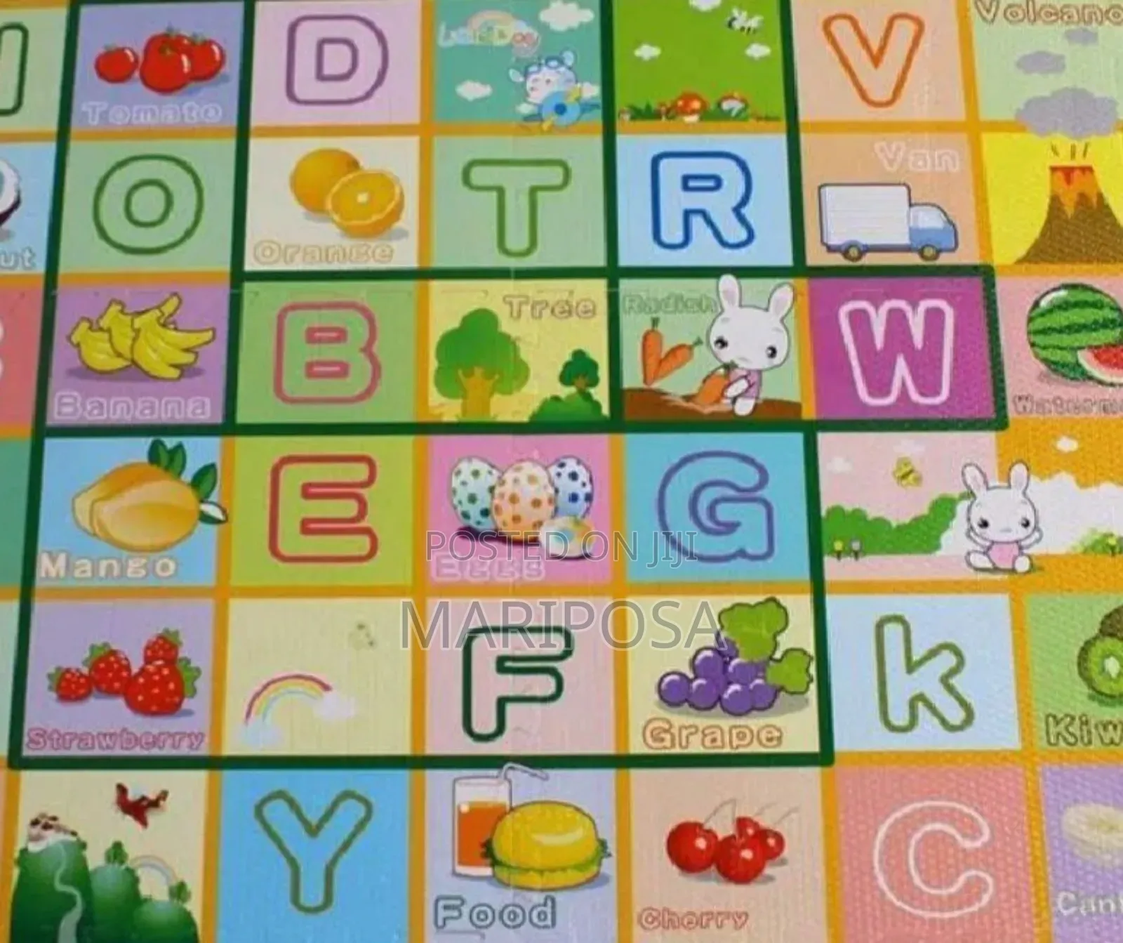 Colourful Abc Learning Play Mat