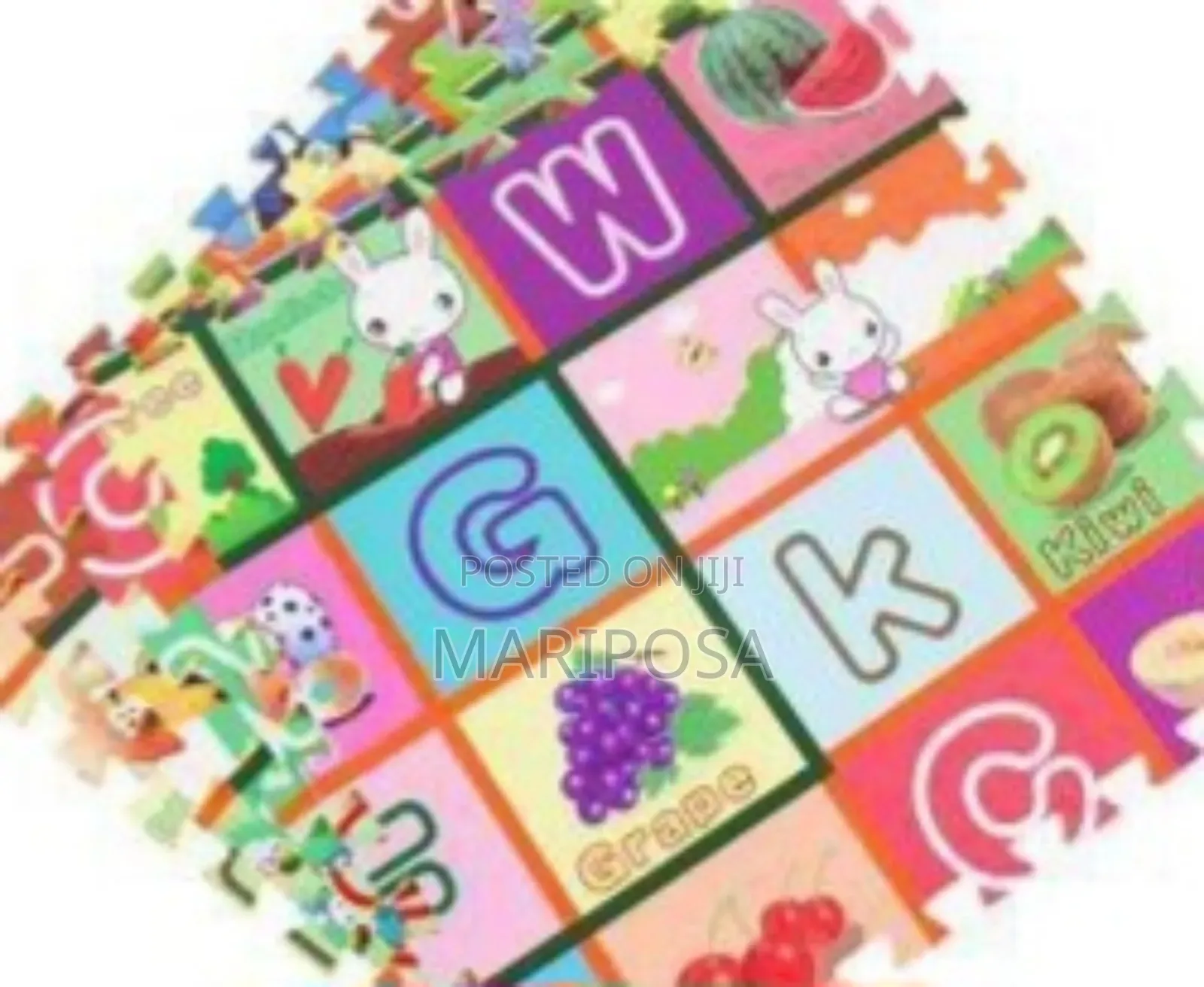 Colourful Abc Learning Play Mat