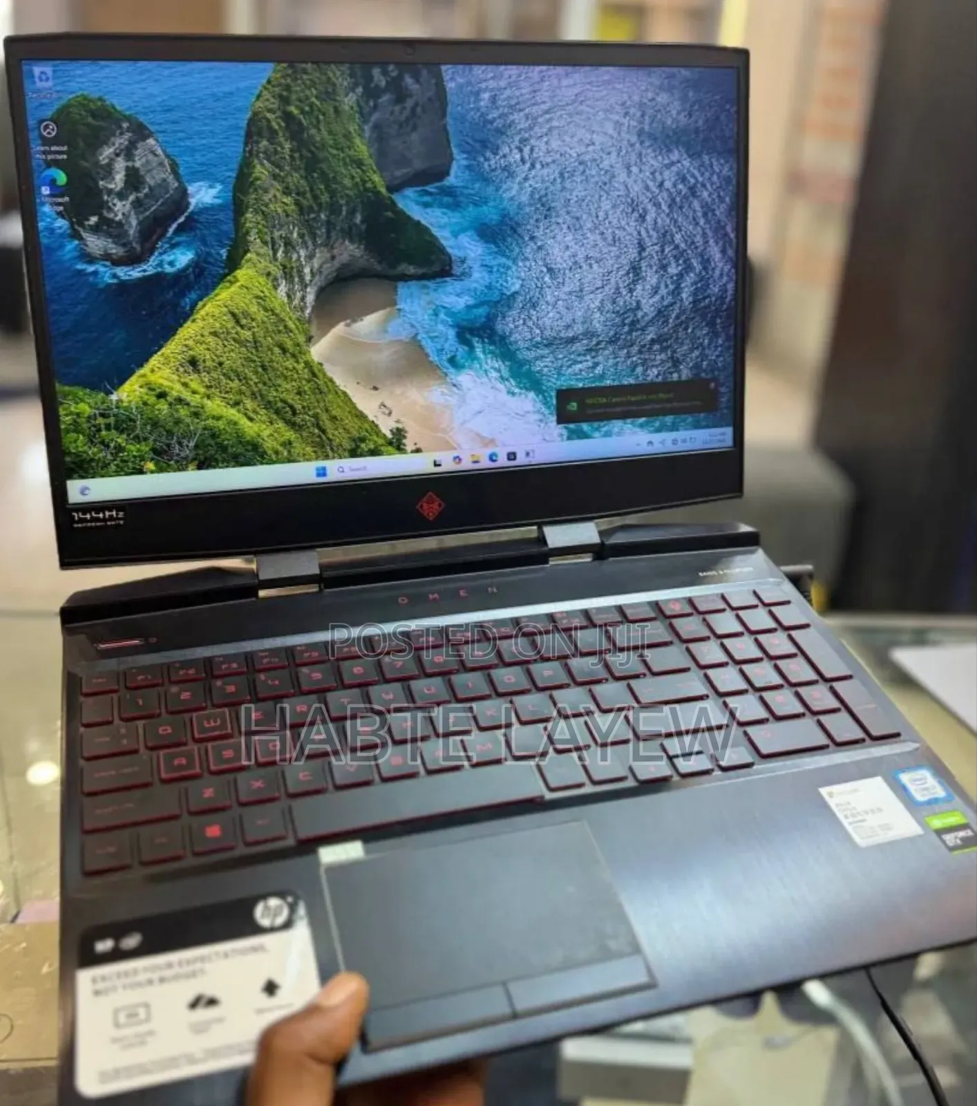 New Laptop HP Omen X 16GB Intel Core I7 SSD 512GB