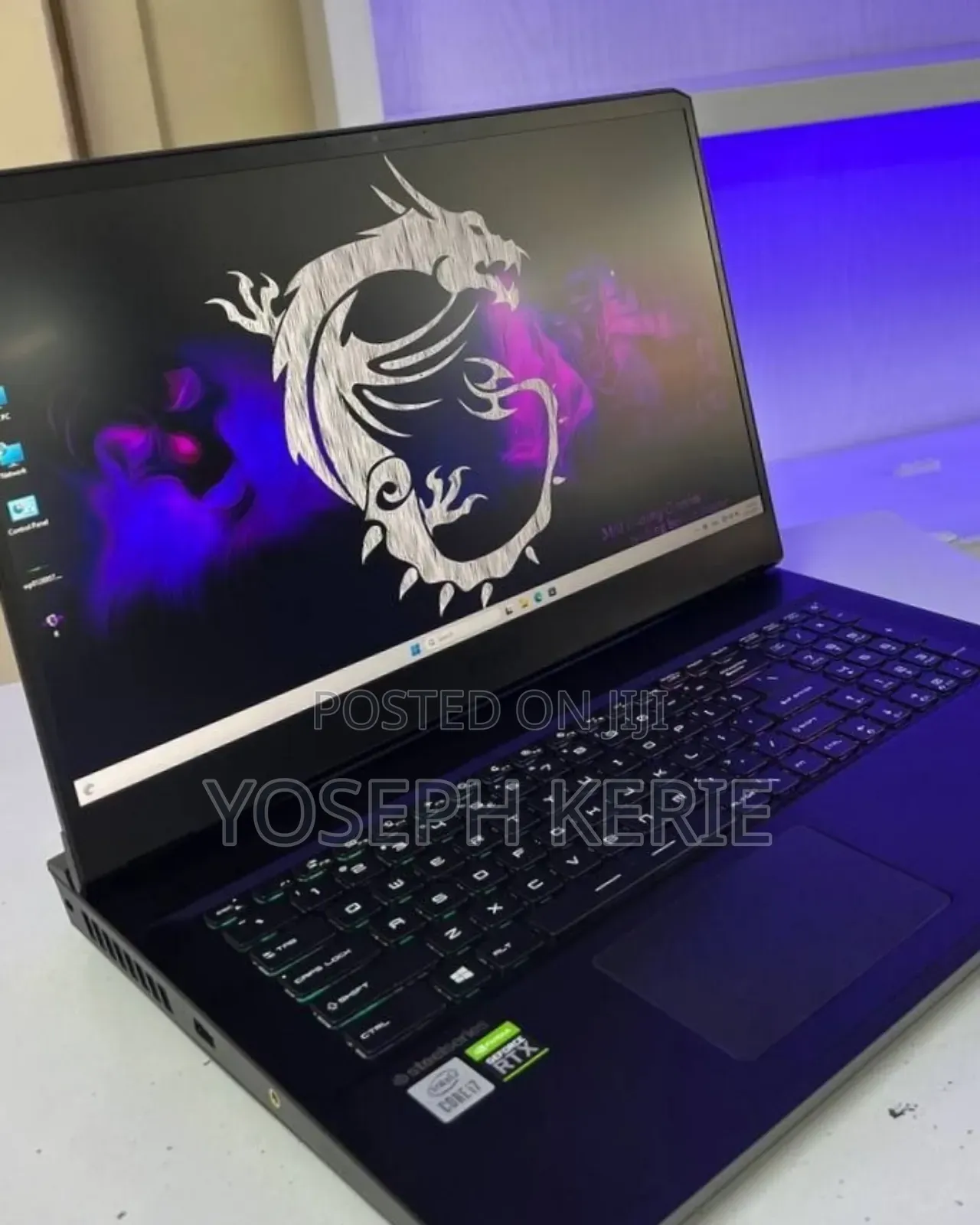 New Laptop MSI GP66 LEOPARD 10UG 32GB Intel Core i7 SSD 1T