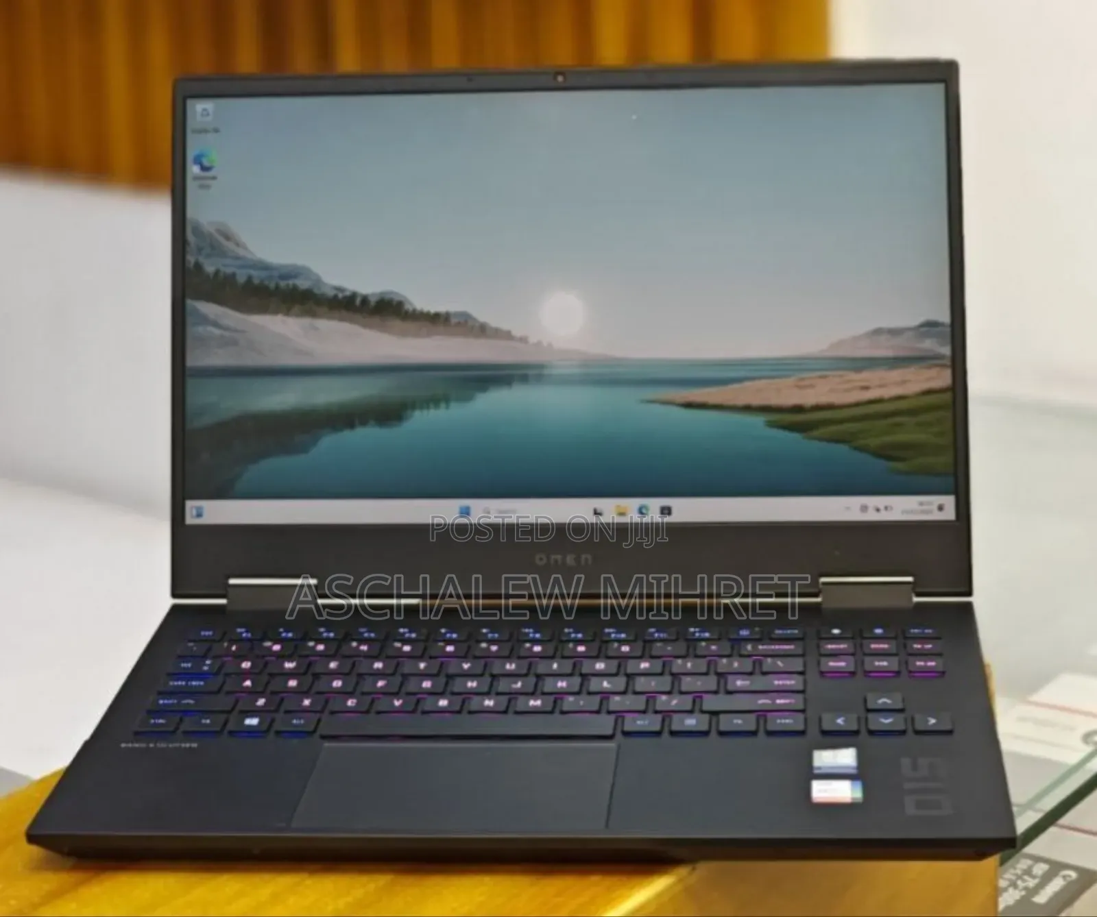 New Laptop HP Omen 15 16GB Intel Core I7 SSD 512GB