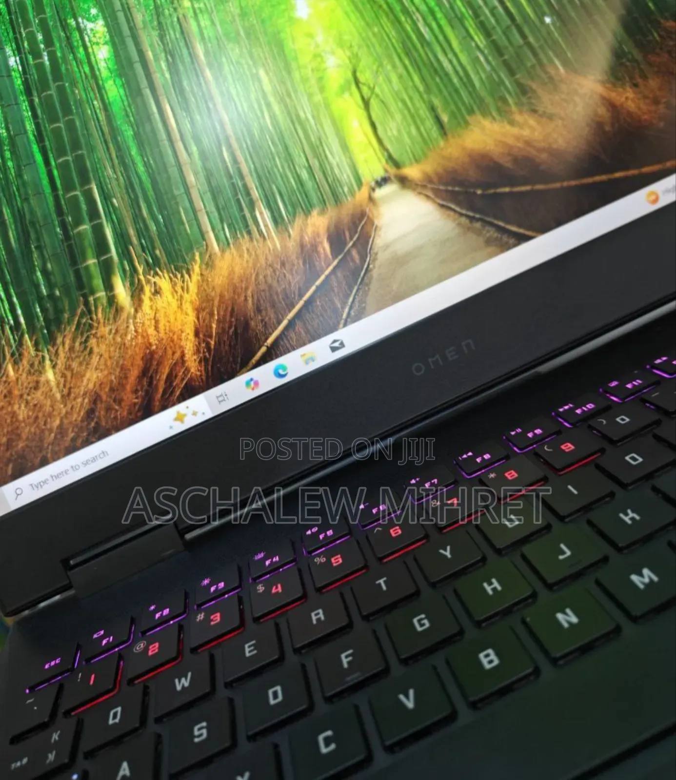 New Laptop HP Omen 15 16GB Intel Core I7 SSD 512GB