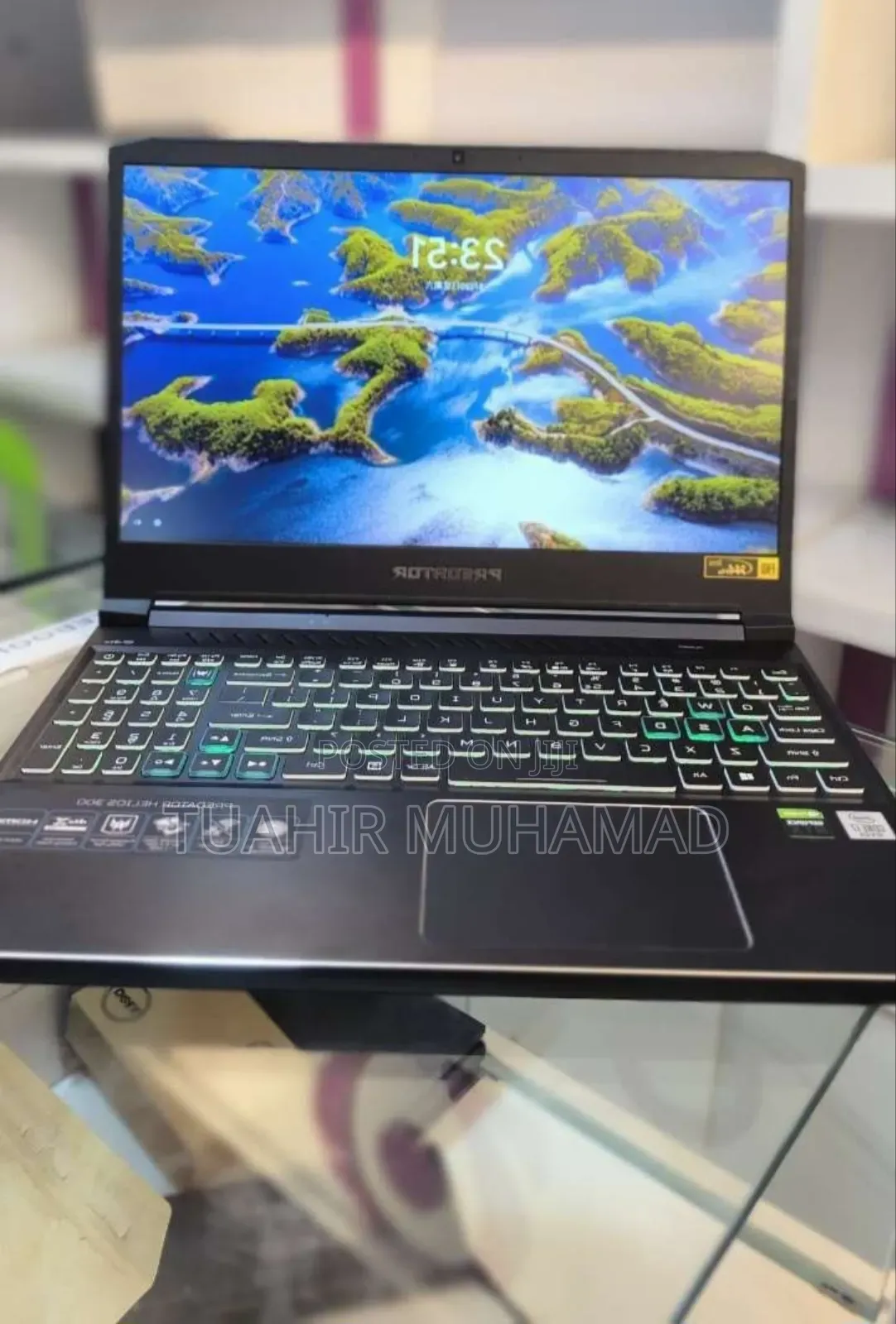 New Laptop Acer Predator Helios 300 16GB Intel Core I7 SSD 512GB