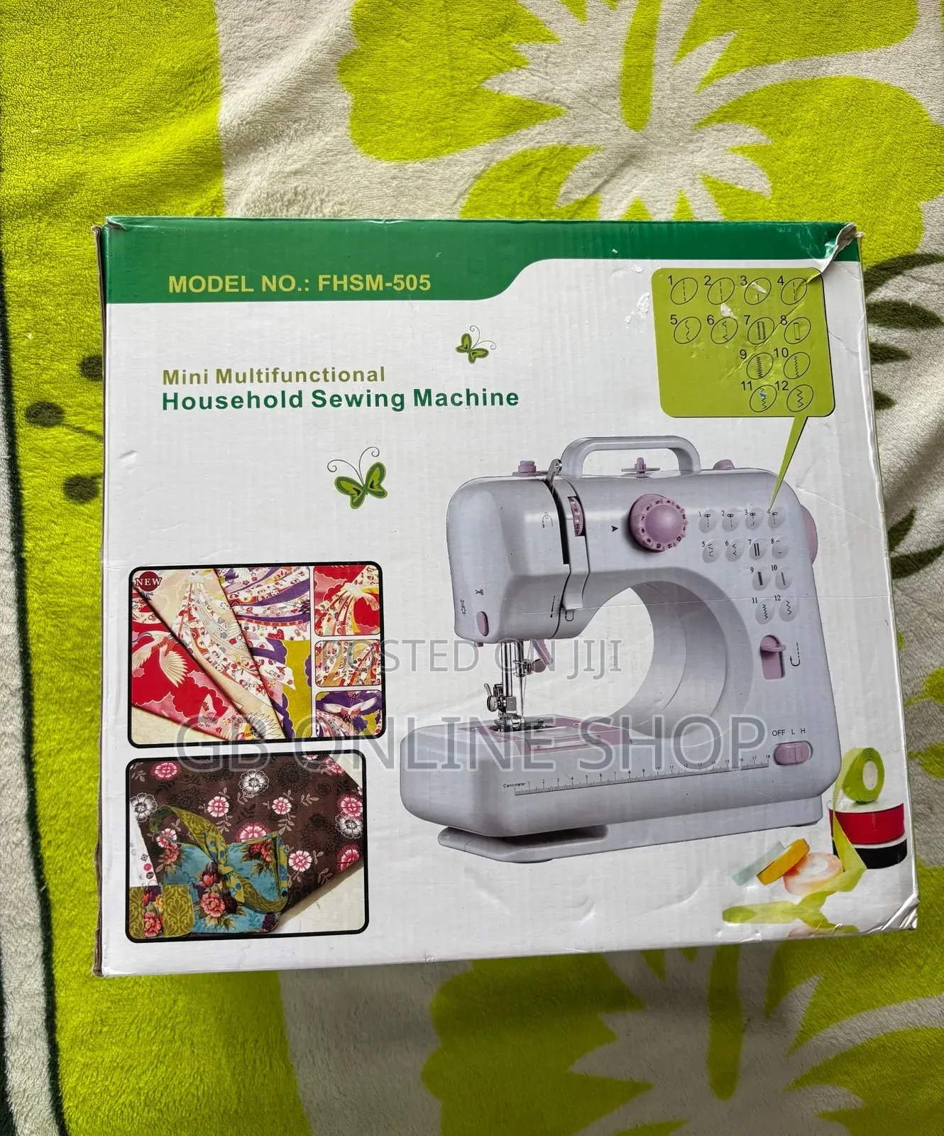 Fhsm-505 Mini Multifunctional Household Sewing Machine.