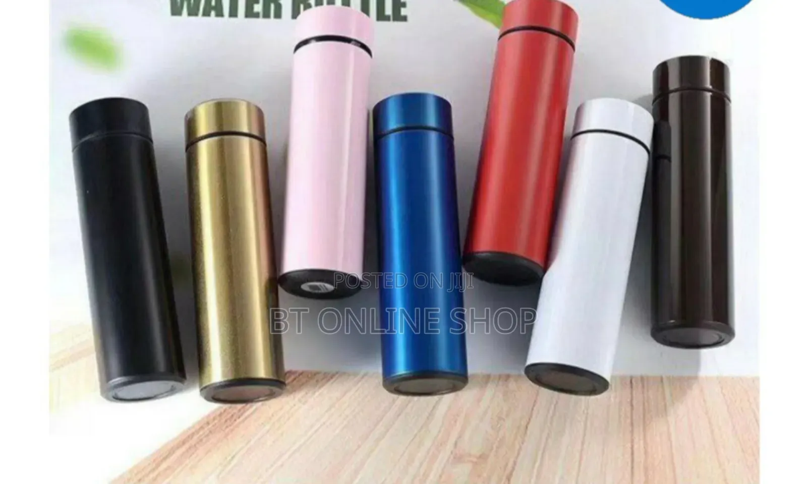 Smart Led Temperature Display Bottle