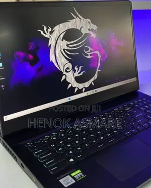 New Laptop MSI GF63 32GB Intel Core I7 SSD 1T