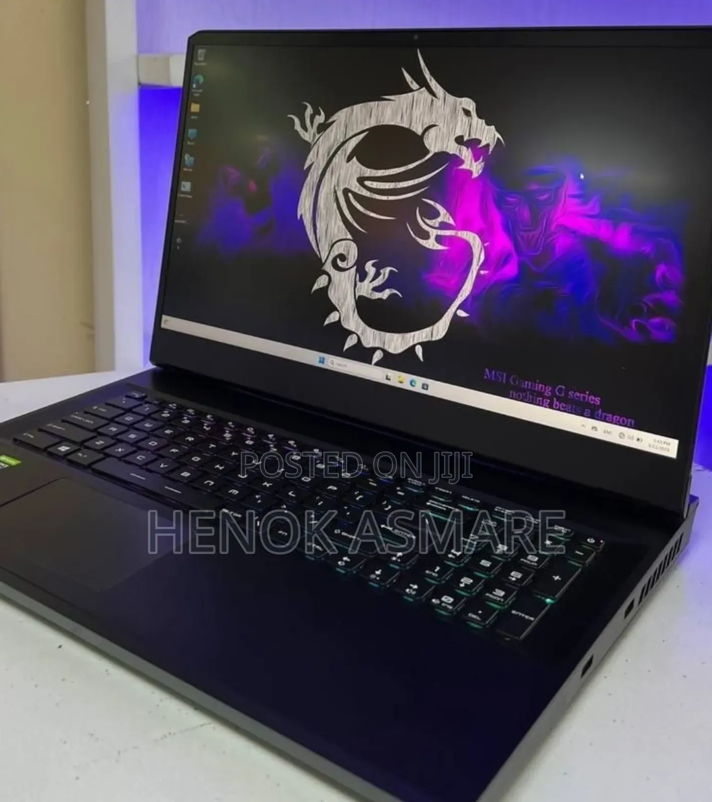 New Laptop MSI GF63 32GB Intel Core I7 SSD 1T