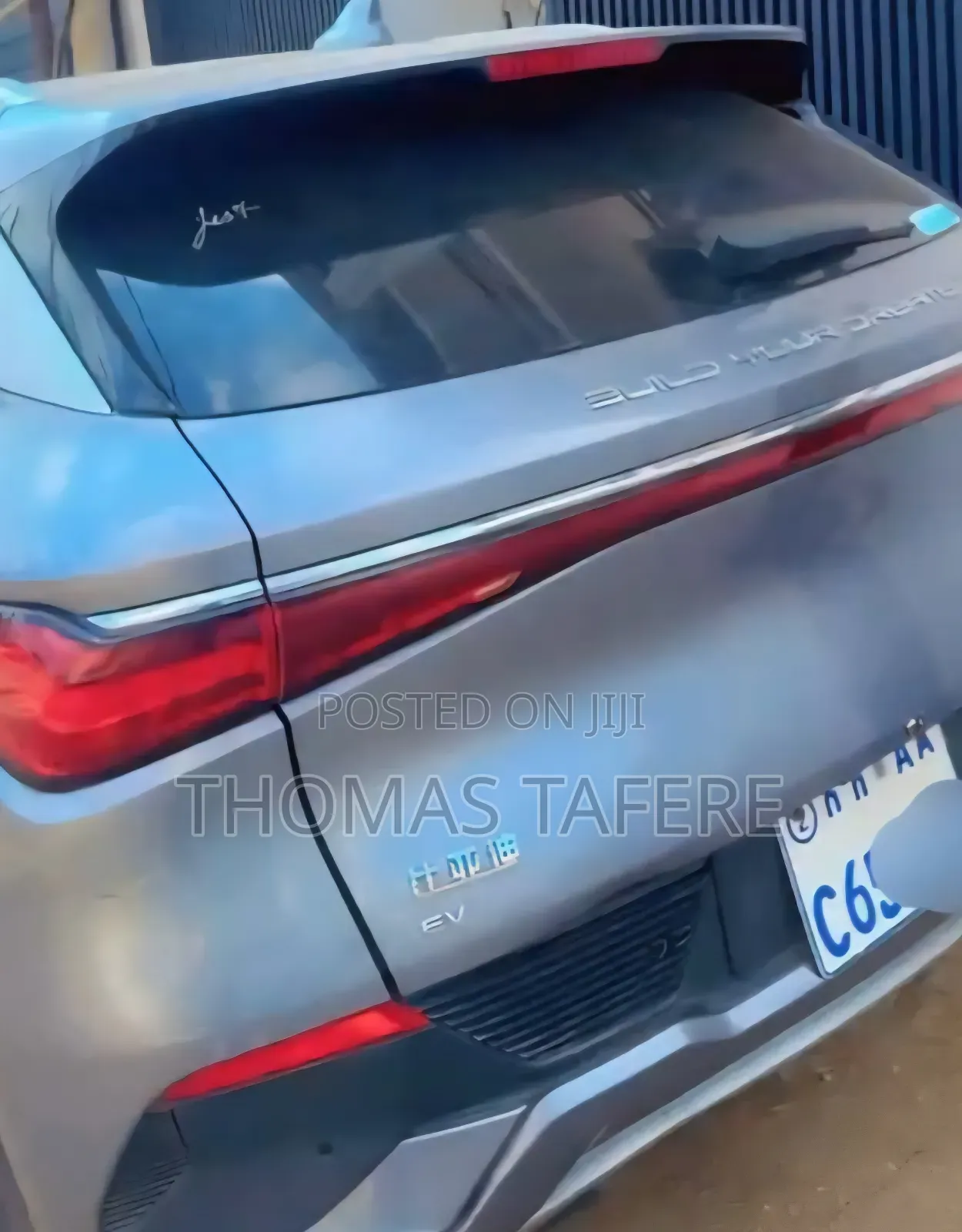 BYD Yuan Up 2025 Gray