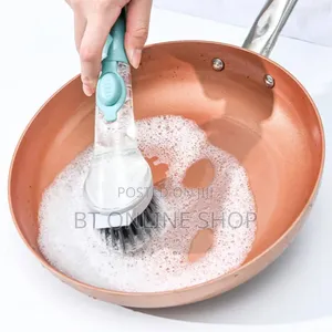 Kitchen Dish Brush With Soap Dispenser