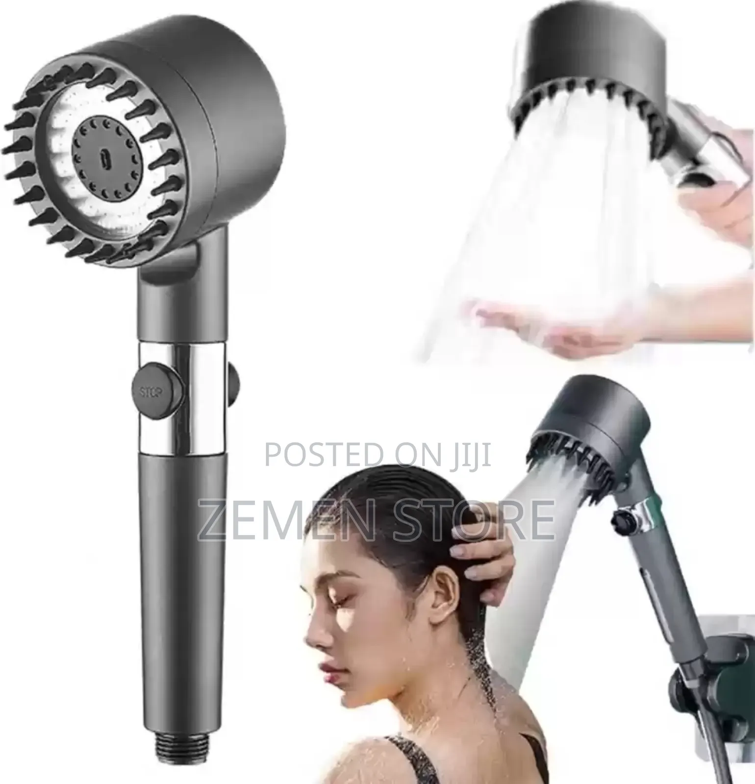 Spa at Home! German High-Pressure Filtered Massage Shower Head