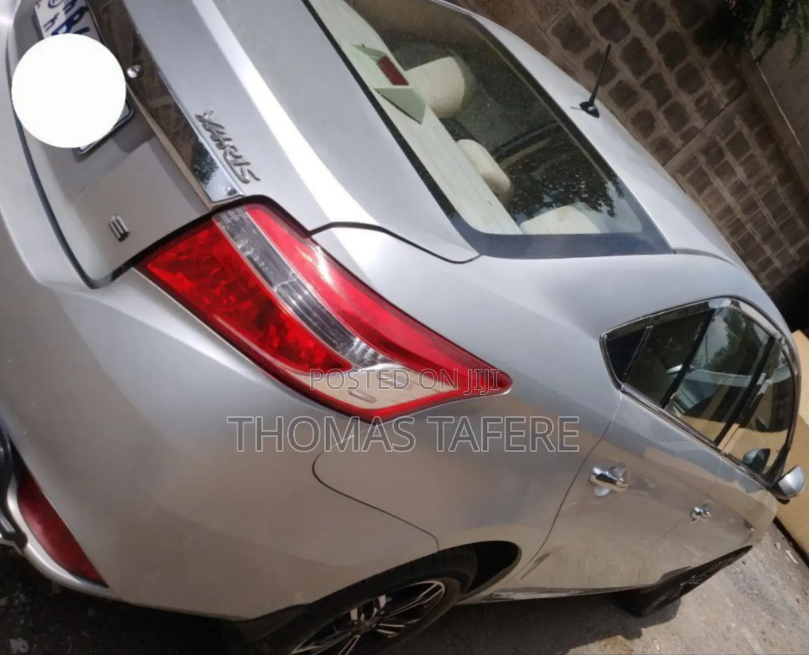 Toyota Yaris 2015 Silver