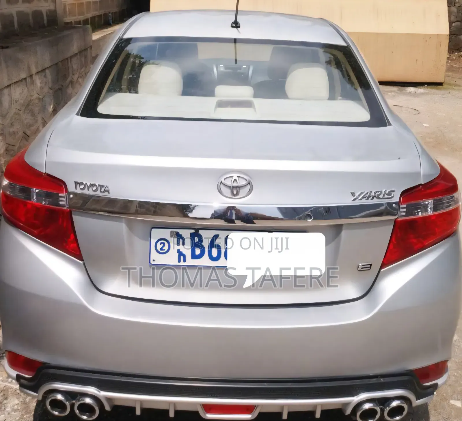 Toyota Yaris 2015 Silver