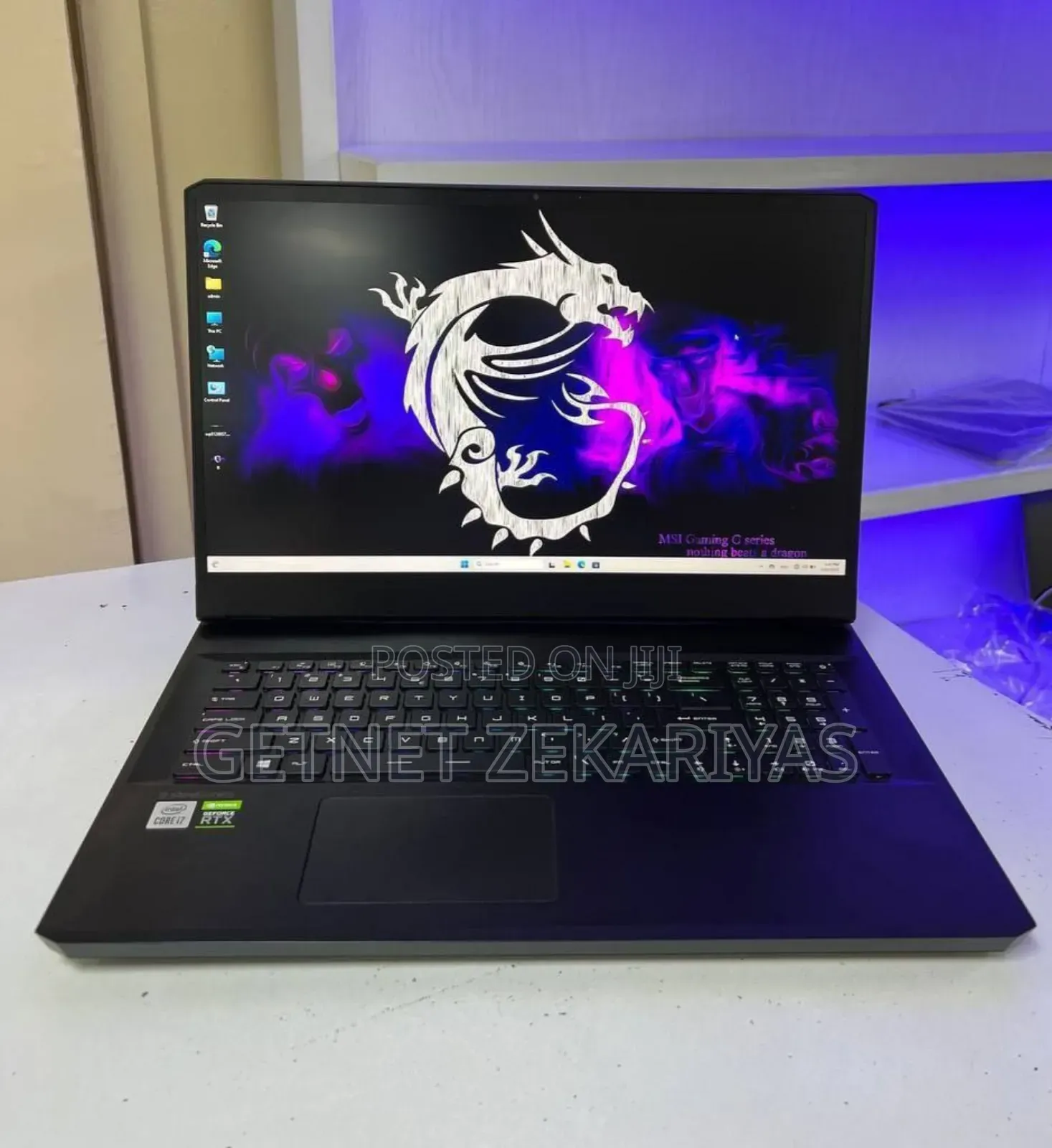 New Laptop MSI GP75 Leopard 32GB Intel Core I7 SSD 1T