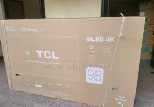 💯👌Tcl 98" Qled Smart Google Tv New 2025 Model👌Free Delivery