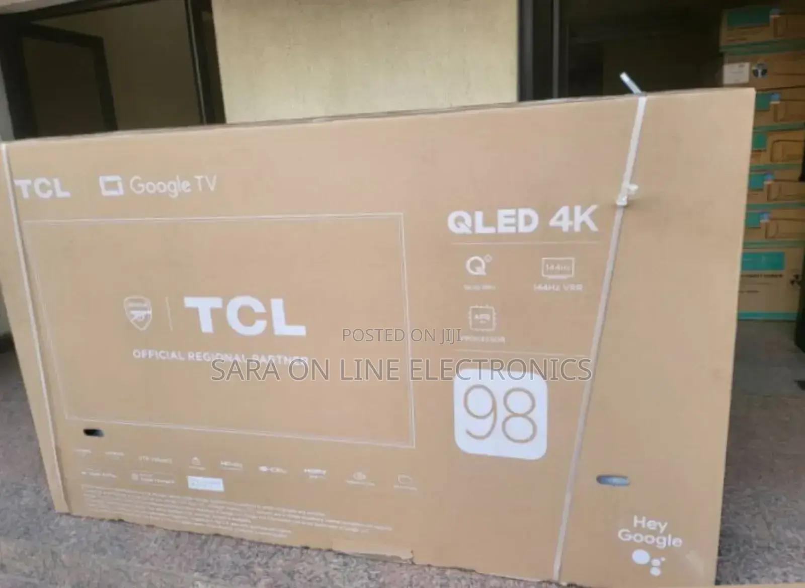 💯👌Tcl 98" Qled Smart Google Tv New 2025 Model👌Free Delivery