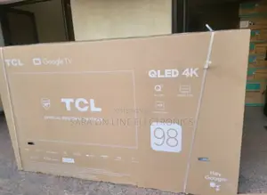 💯👌Tcl 98" Qled Smart Google Tv New 2025 Model👌Free Delivery