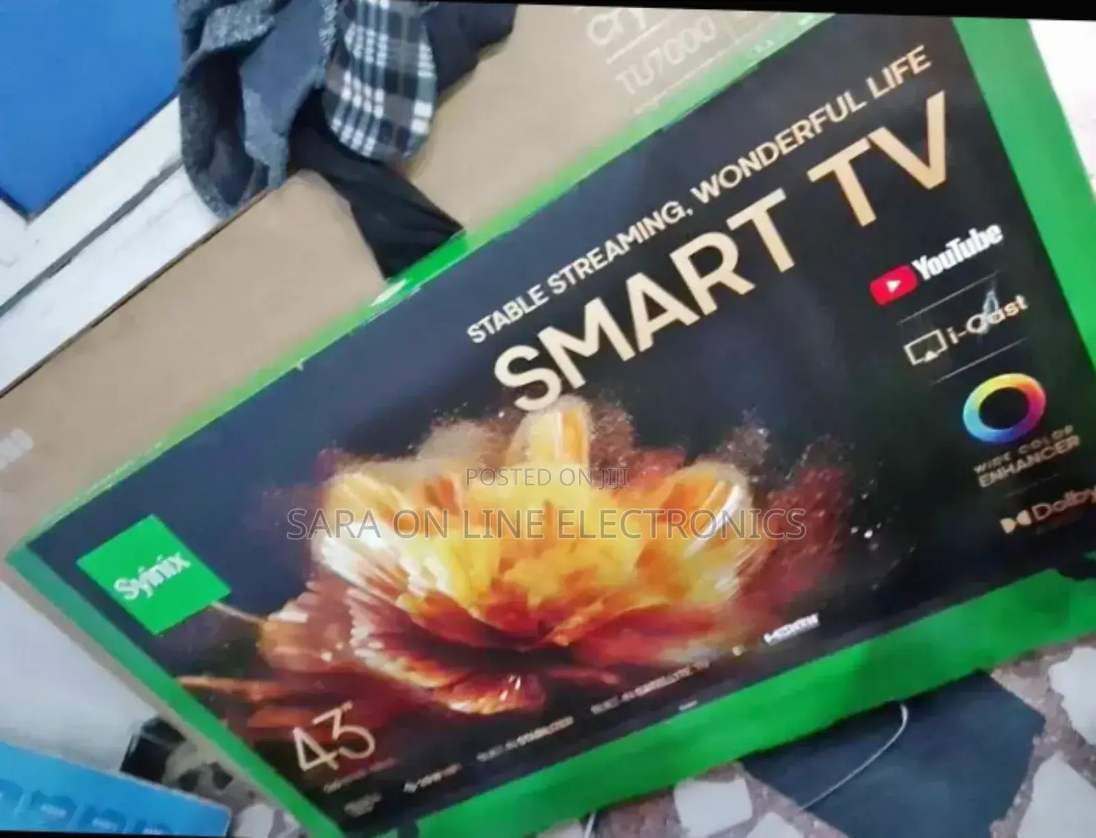 💢✨️Syinix 43" Uhd Smart Tv 💢New Model 💢Free Delivery