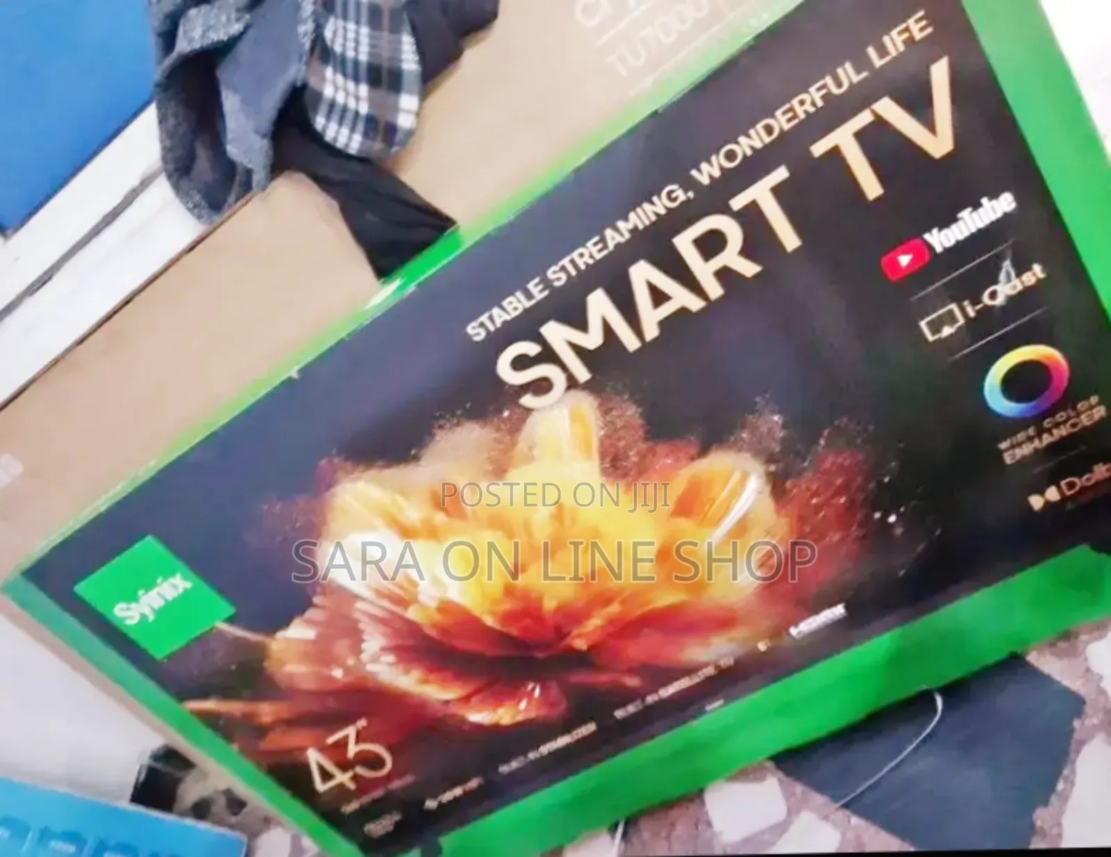 💢✨️Syinix 43" Uhd Smart Tv 💢New Model 💢Free Delivery