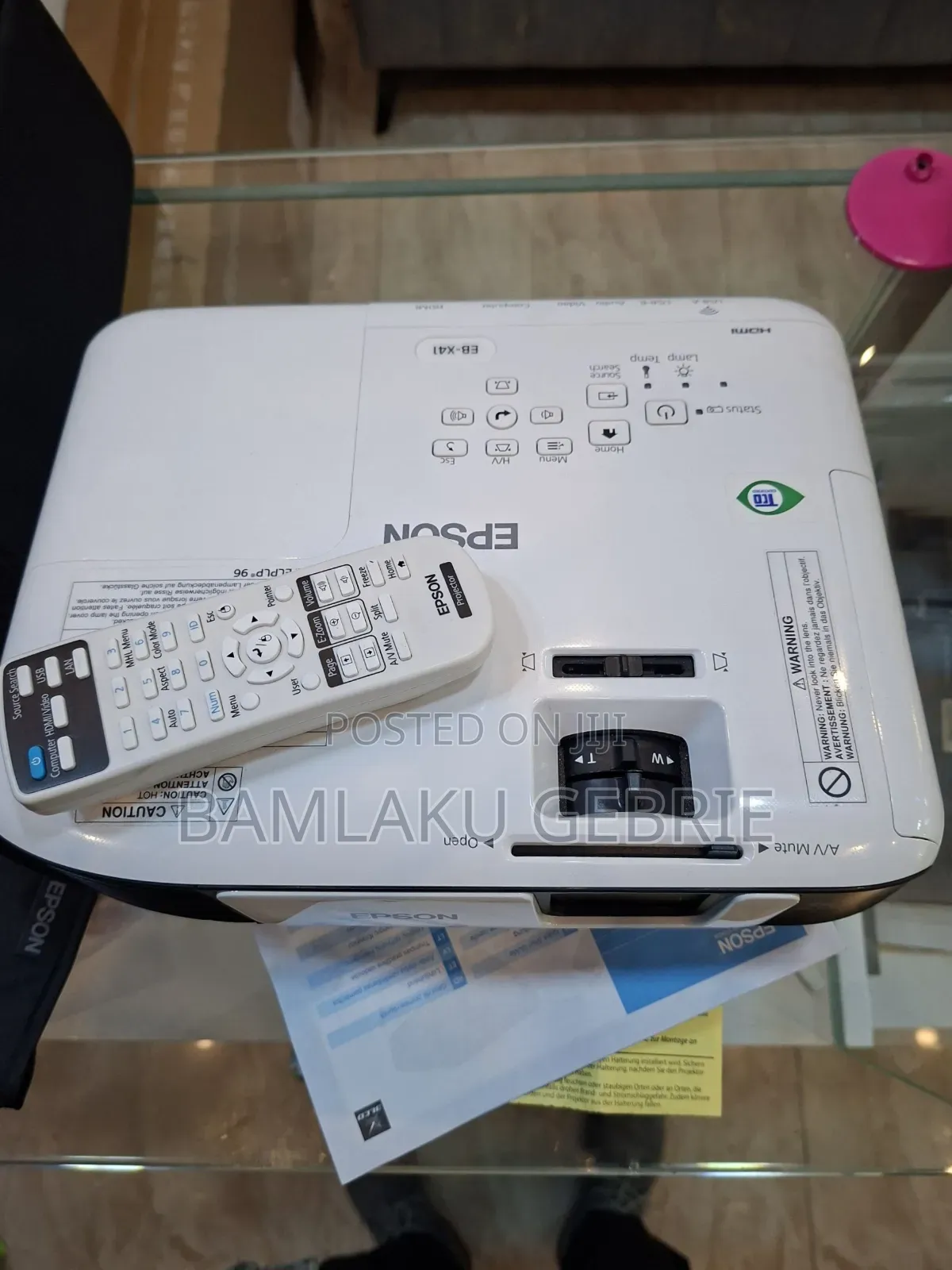 Brand New With Manual Epson Projector Model Name: Eb-X41