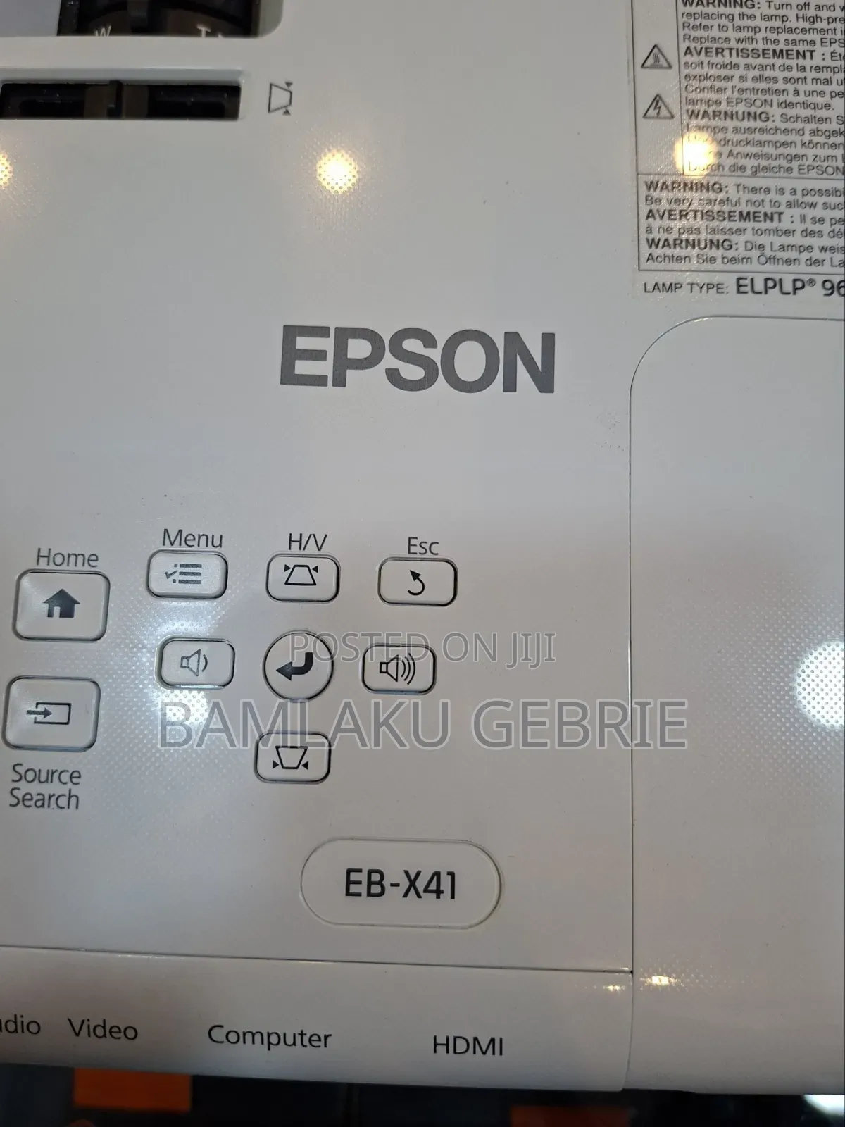 Brand New With Manual Epson Projector Model Name: Eb-X41