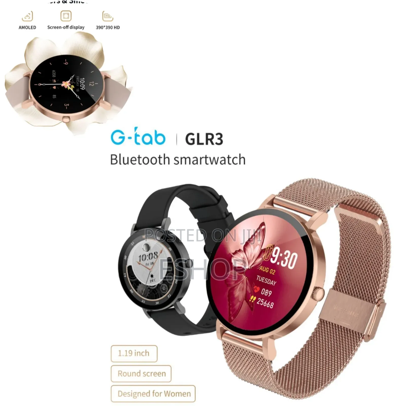 Effortless Control Elegance: Glr3 Smartwatch