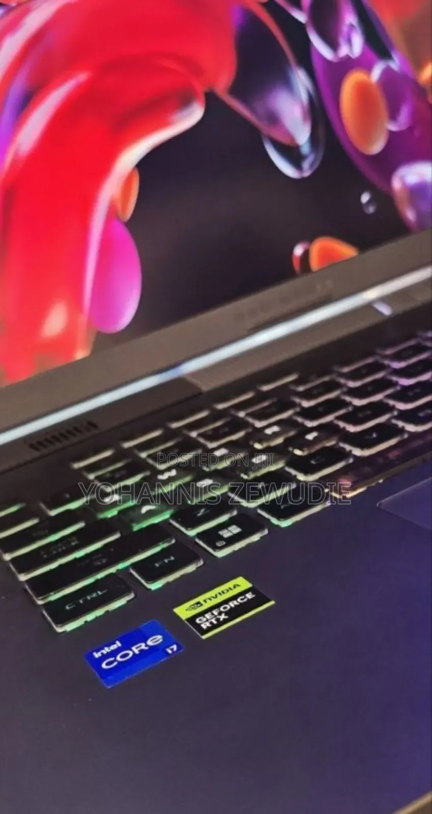 New Laptop Asus ROG Strix G15 16GB Intel Core I7 SSD 1T