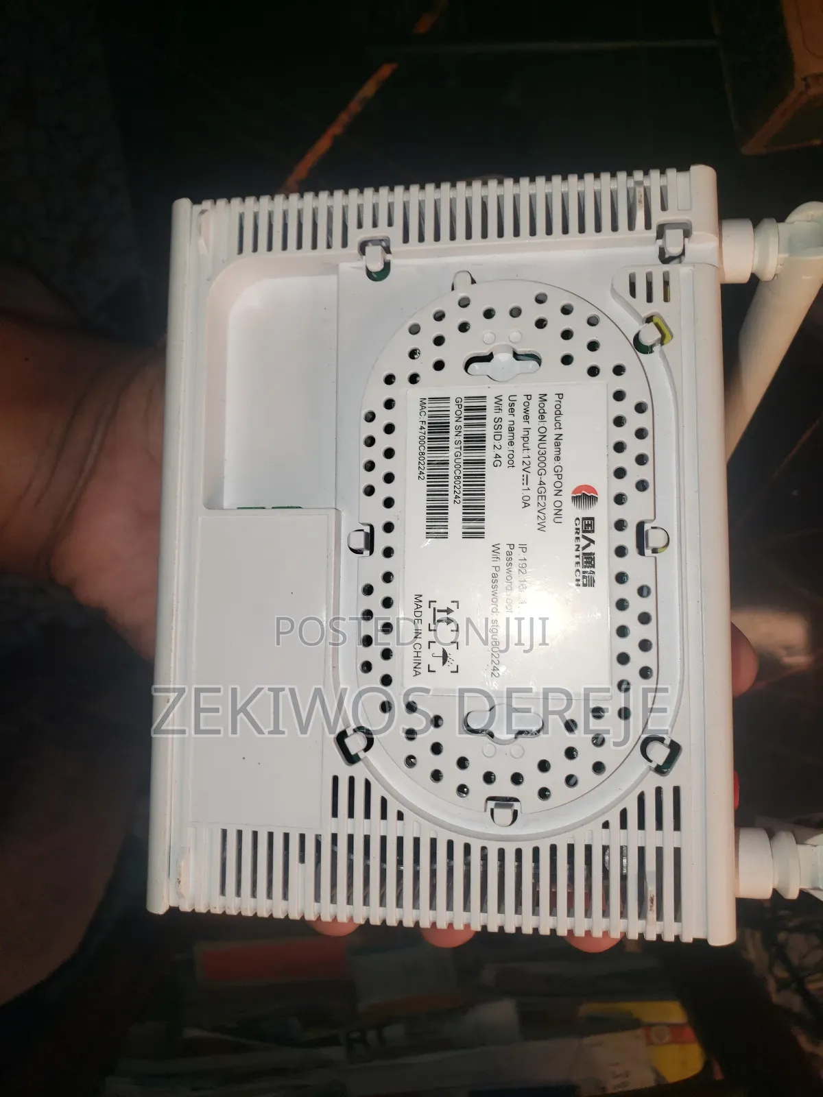Fiber Gpon Router