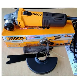 Photo - High-Torque Angle Grinder for Metal Fabrication Masonry