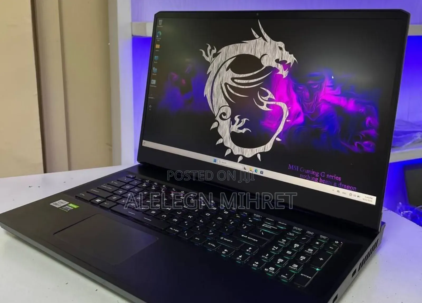 New Laptop MSI GP66 LEOPARD 10UG 32GB Intel Core I7 SSD 1T