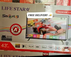 Life Star 43" Android Uhd Smart Tv Free Delivery New Model