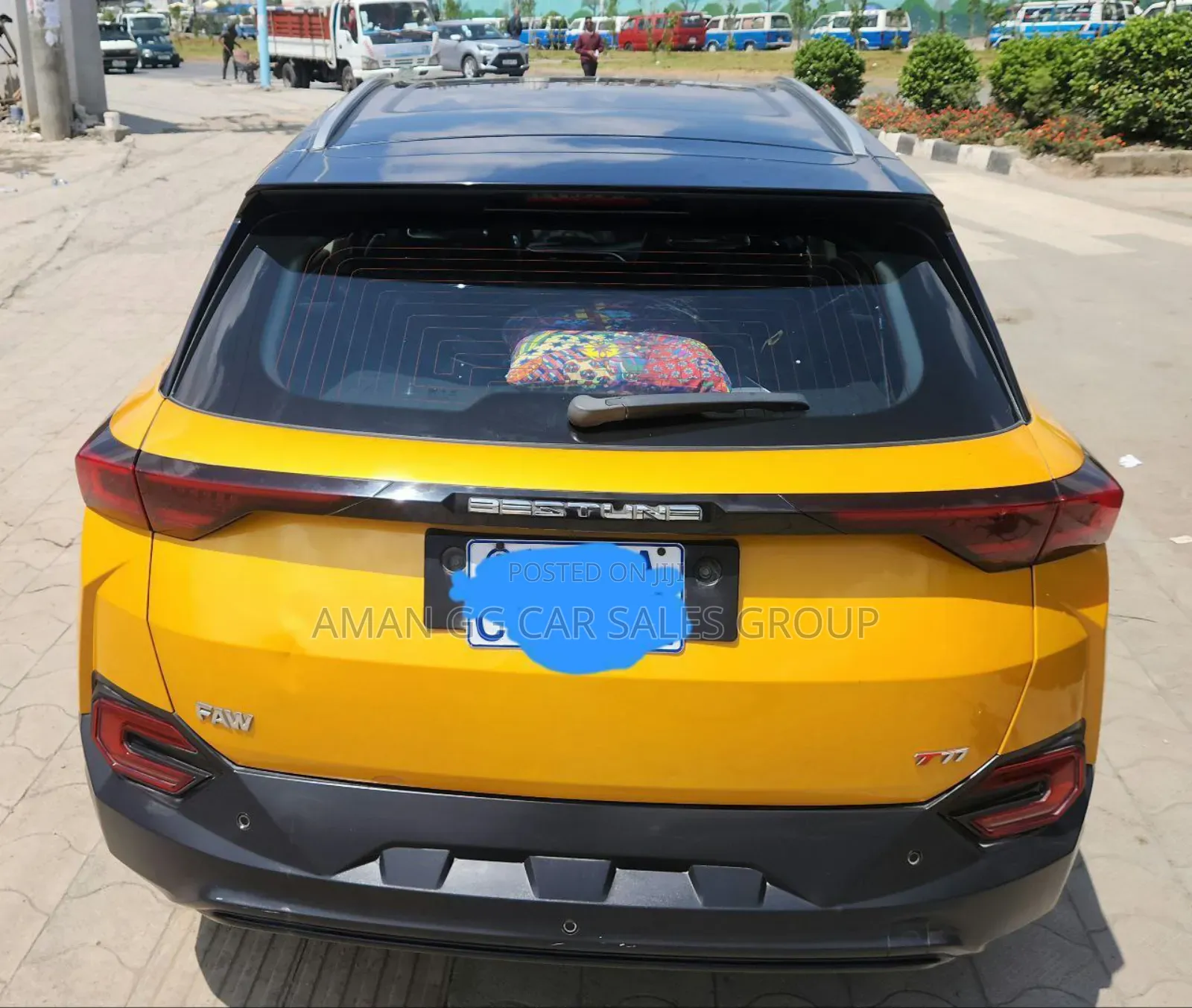 Bestune T77 1.2 FWD 2021 Yellow
