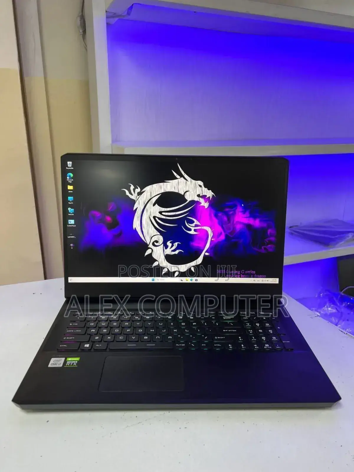 New Laptop MSI 32GB Intel Core I7 SSD 1T