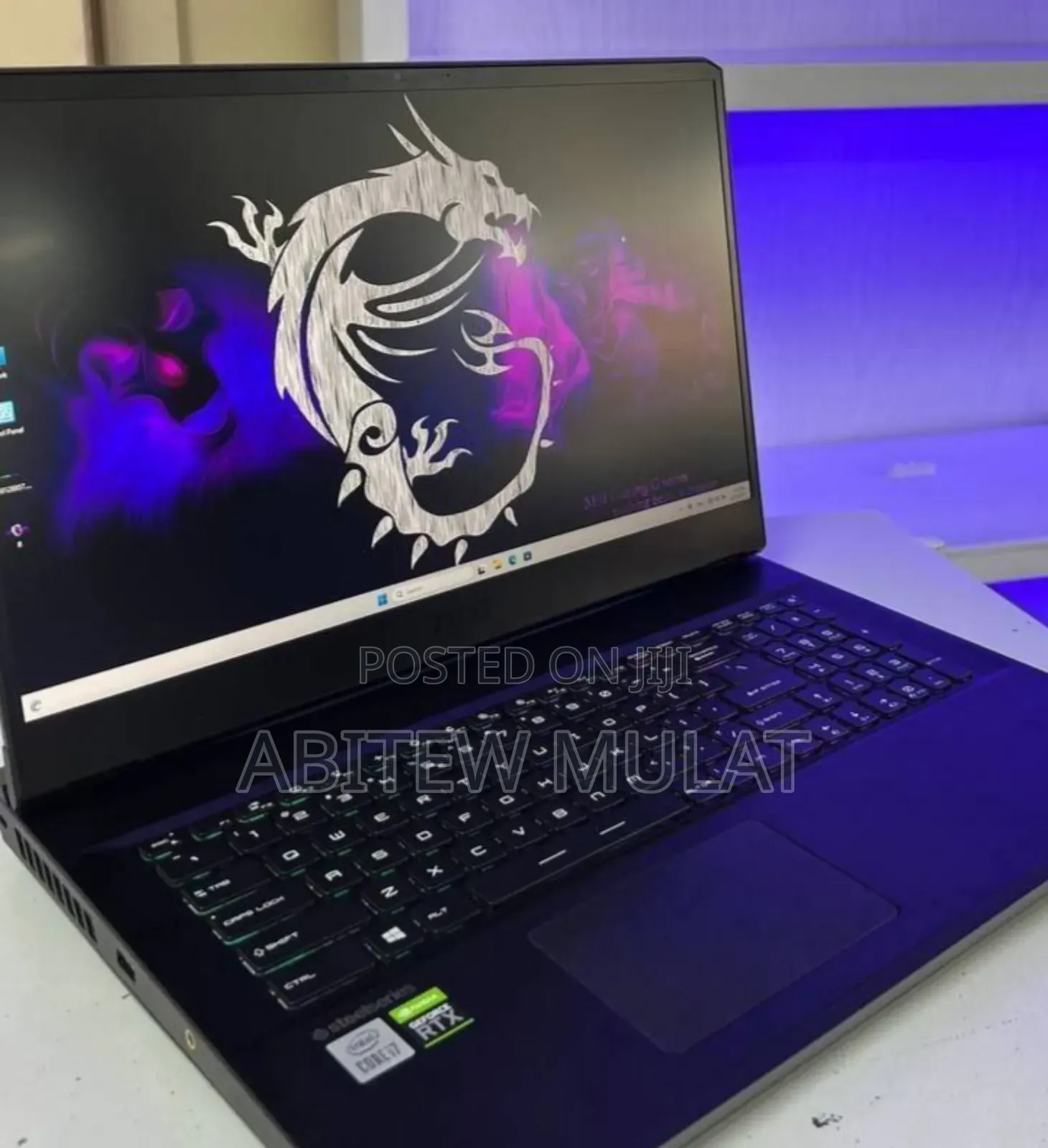 New Laptop MSI GP75 Leopard 32GB Intel Core I7 SSD 1T
