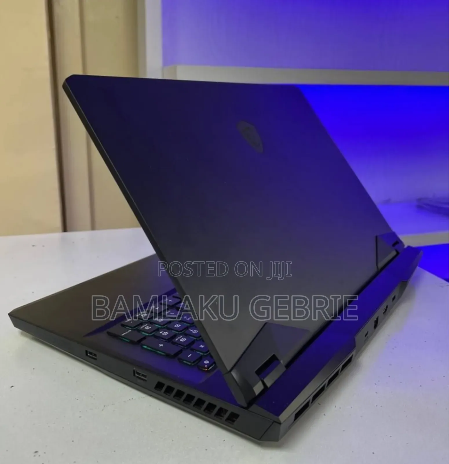 New Laptop MSI GE63 Raider RGB 8RF 32GB Intel Core I7 SSD 1T