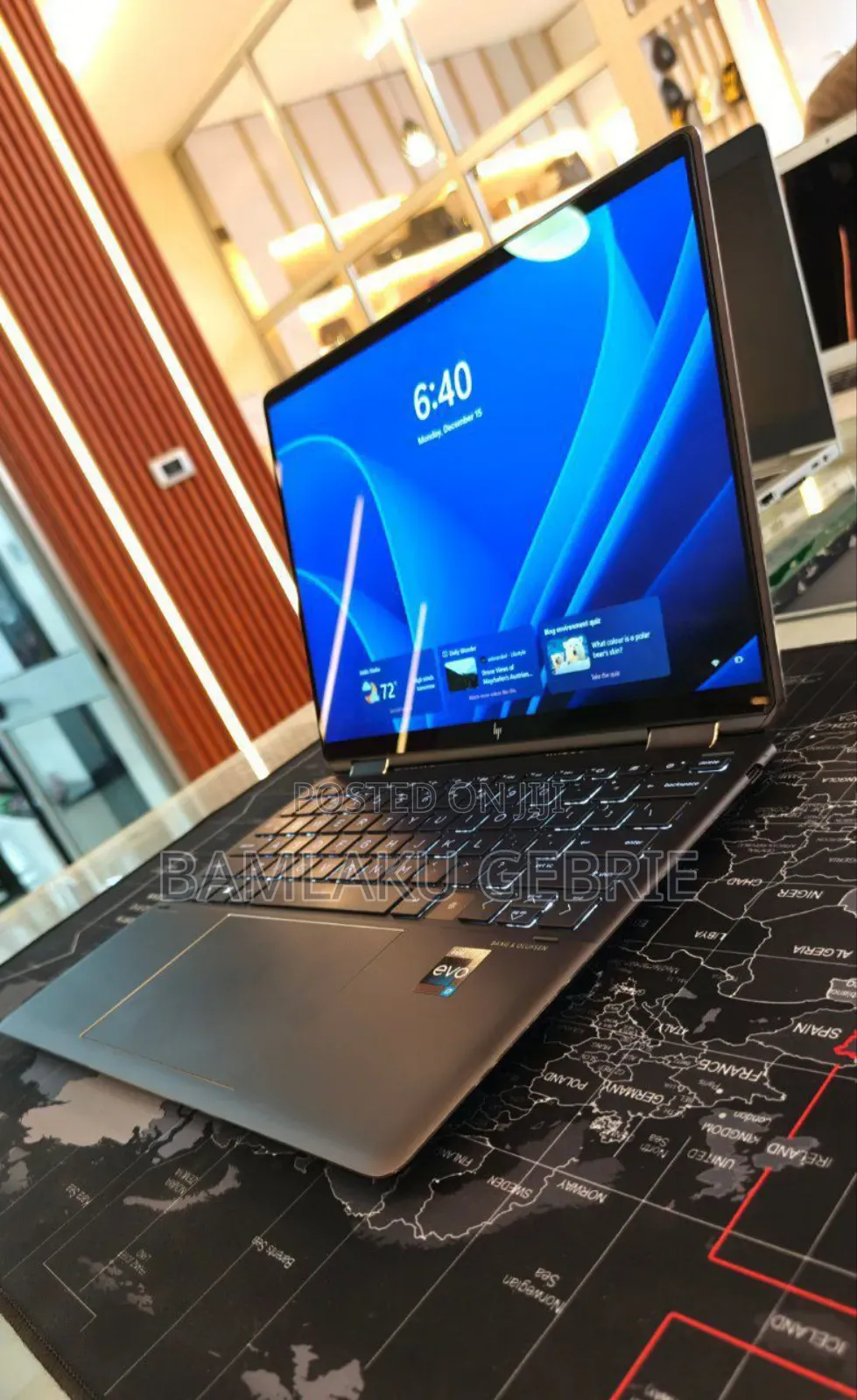 New Laptop HP Spectre X360 16GB Intel Core I7 SSD 1T