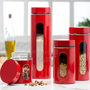 Cereals Storage Jar Set