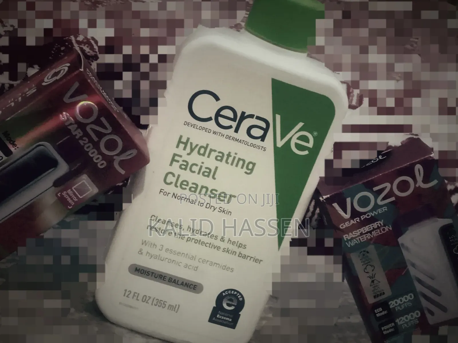Cerave Moisturizer and Vozol,Vnsn