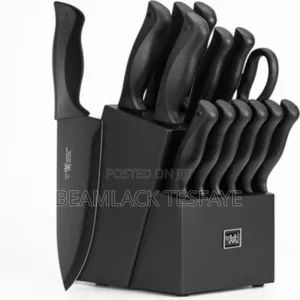 Photo - 14 Pcs Kitchen Knife Set With A Storage Block