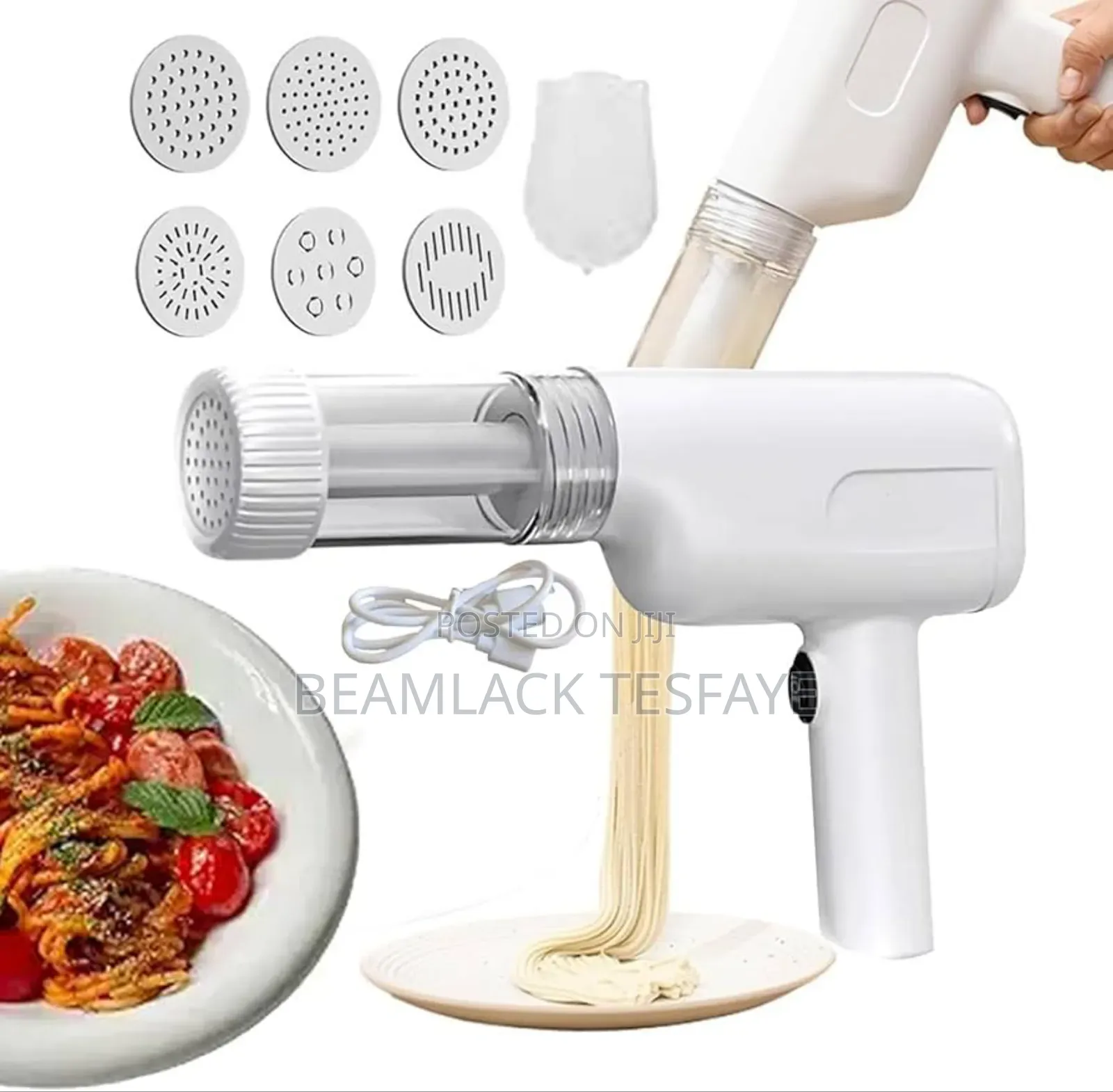 Cordless Multifunctional Pasta And Noddles Maker Machine