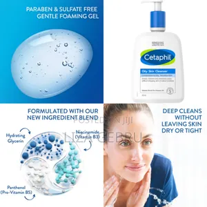 Cetaphil Cleanser for Clear,Clean Spotless Skin.